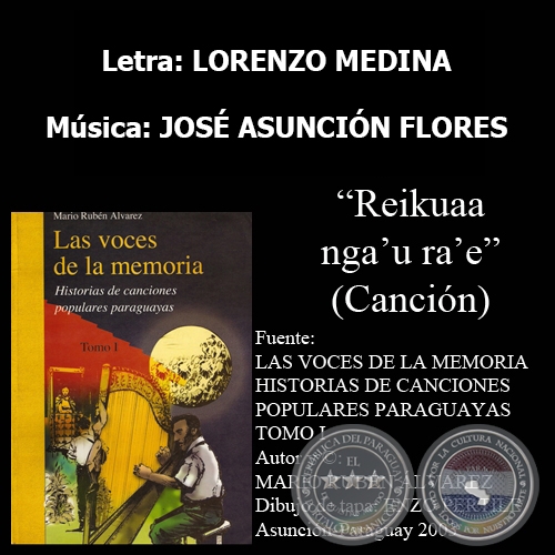 REIKUAA NGA’U RA’E - Música de JOSÉ ASUNCIÓN FLORES
